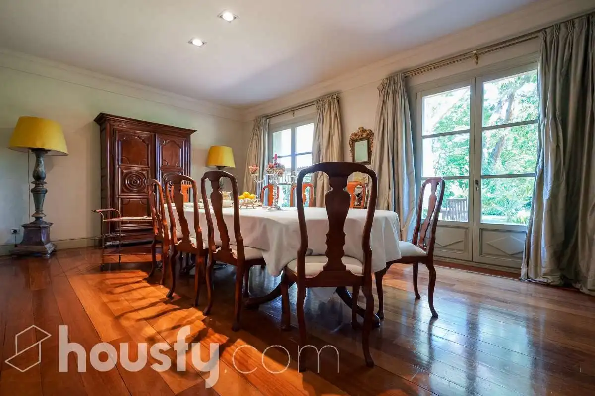 Dining room of Houses for sale in Pozuelo de Alarcón  with Air Conditioner, Heating and Private garden