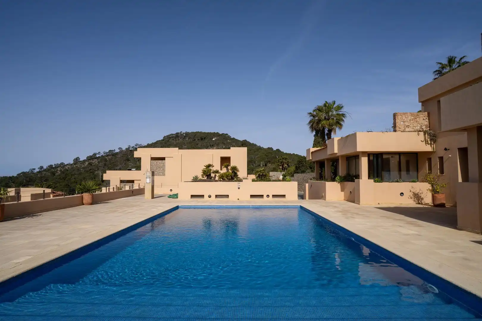 Piscina de Apartament en venda en Sant Josep de sa Talaia amb Aire condicionat, Calefacció i Terrassa