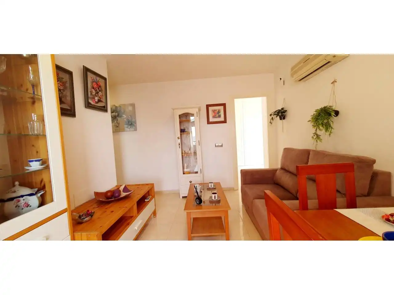 Sala d'estar de Apartament en venda en Vícar amb Aire condicionat, Calefacció i Terrassa