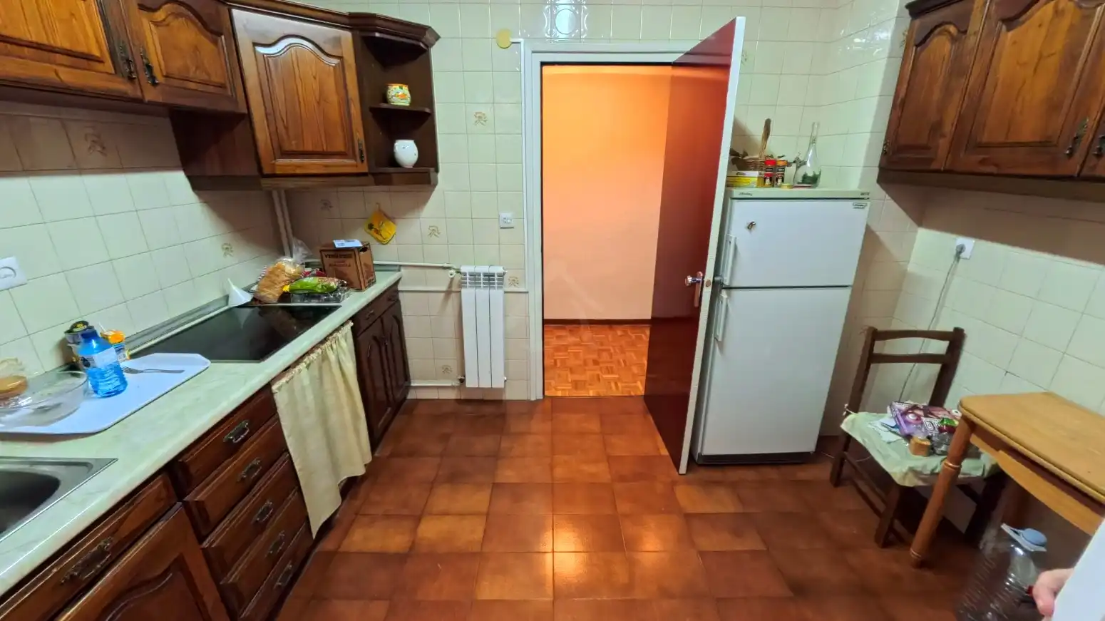 Küche von Wohnung zum Verkauf in  Logroño mit Heizung, Parkett und Terrasse