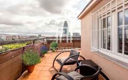 Terrace of Attic for sale in  Barcelona Capital  with Air Conditioner, Terrace and Alarm