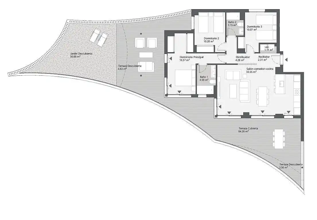 Apartamento con ascensor en venta en Diseminados, imagen 19