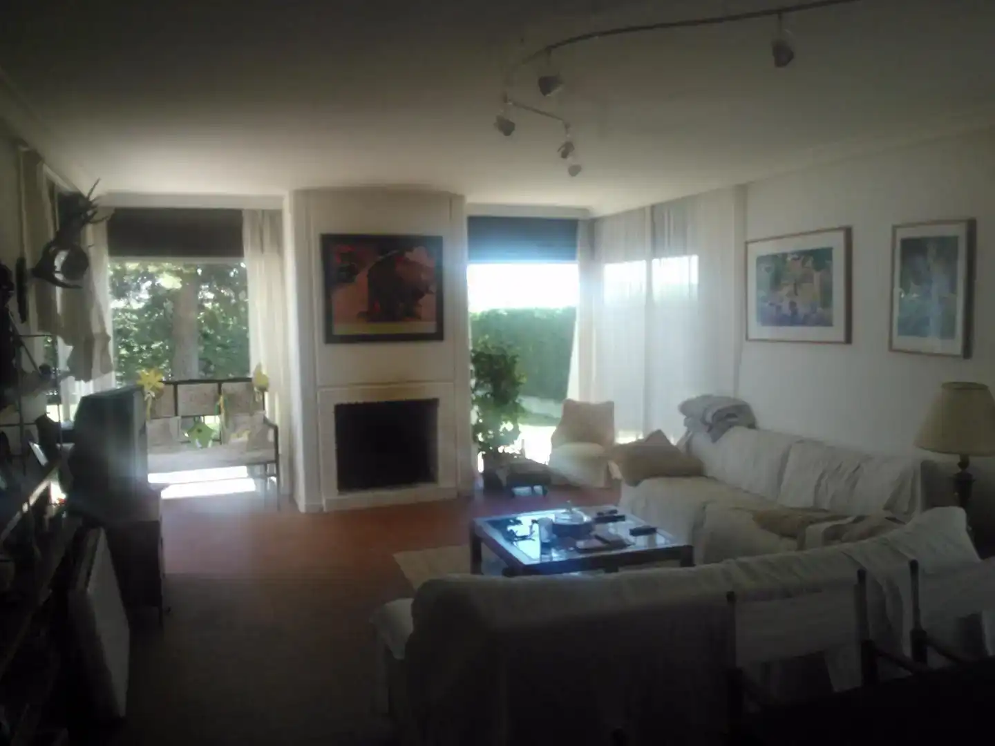 Sala d'estar de Casa o xalet en venda en Valdecaballeros amb Aire condicionat i Piscina