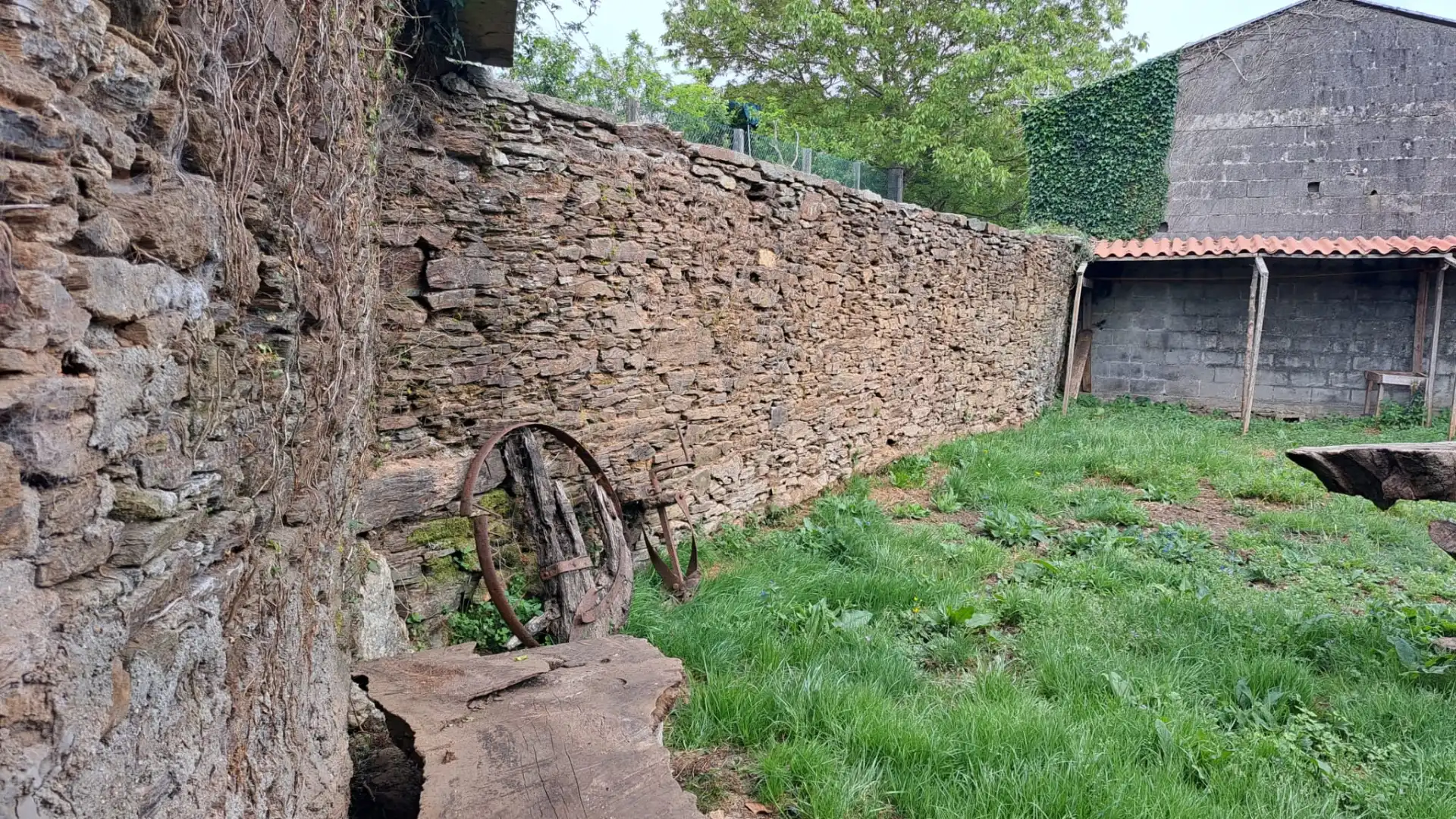 Jardín de Finca rústica en venta en Frades con Jardín privado