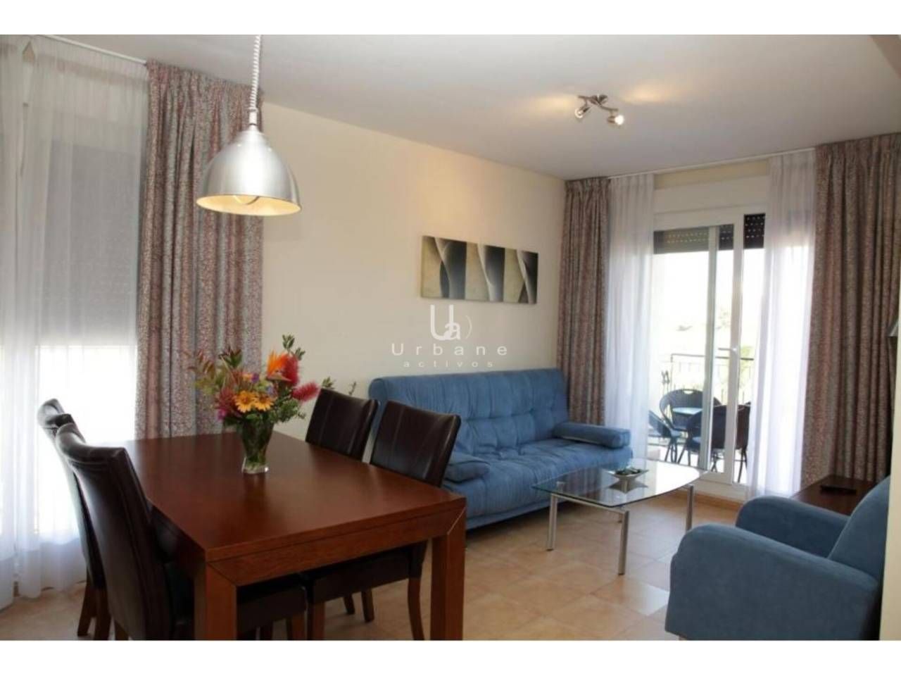 Sala de estar de Piso en venta en Águilas con Aire acondicionado, Terraza y Balcón