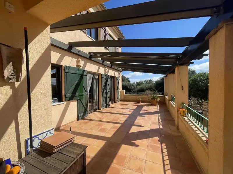 Terrassa de Casa o xalet en venda en Porreres amb Calefacció, Jardí privat i Terrassa