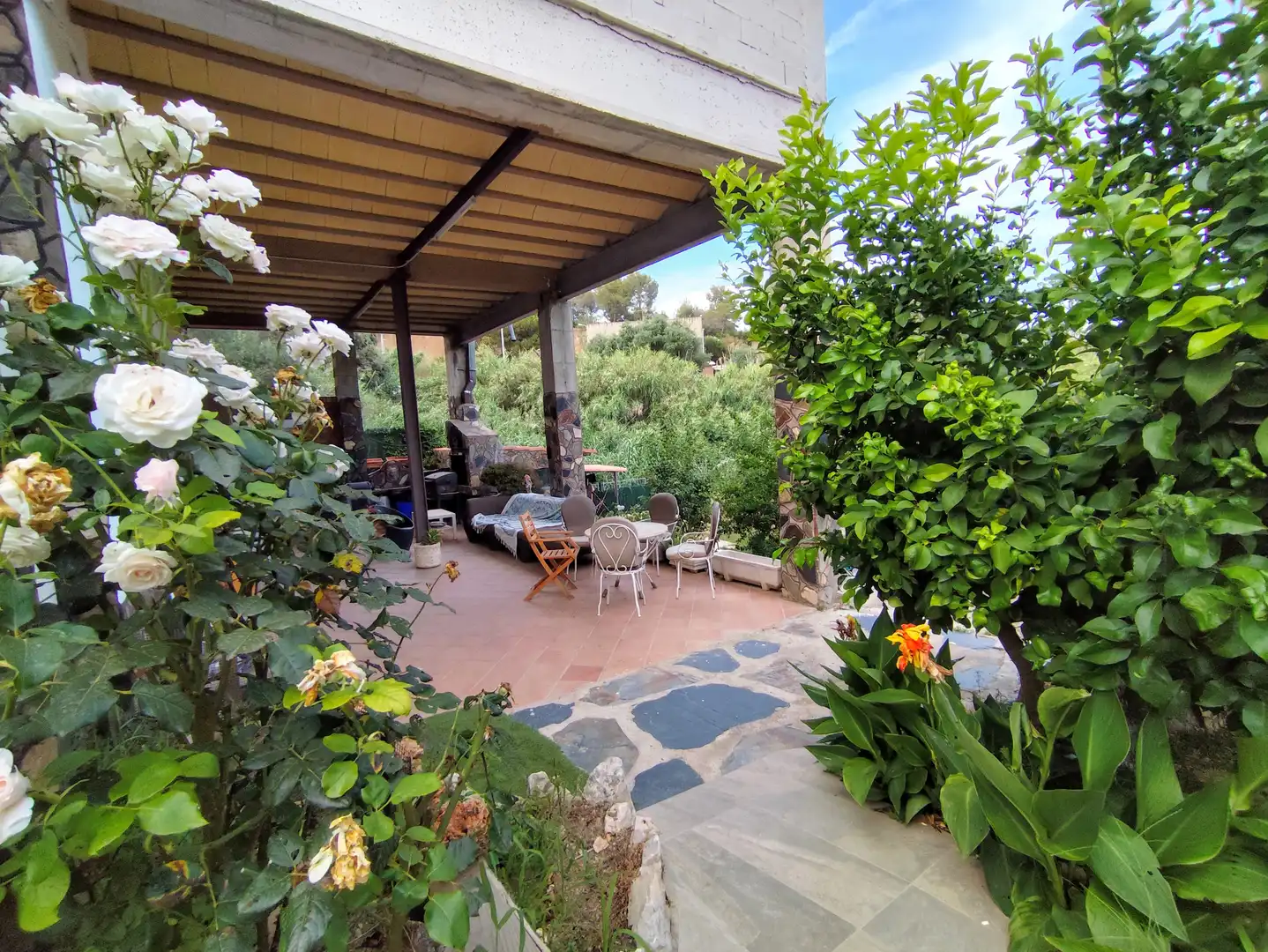 Terraza de Casa o chalet en venta en Piera con Jardín privado, Terraza y Trastero