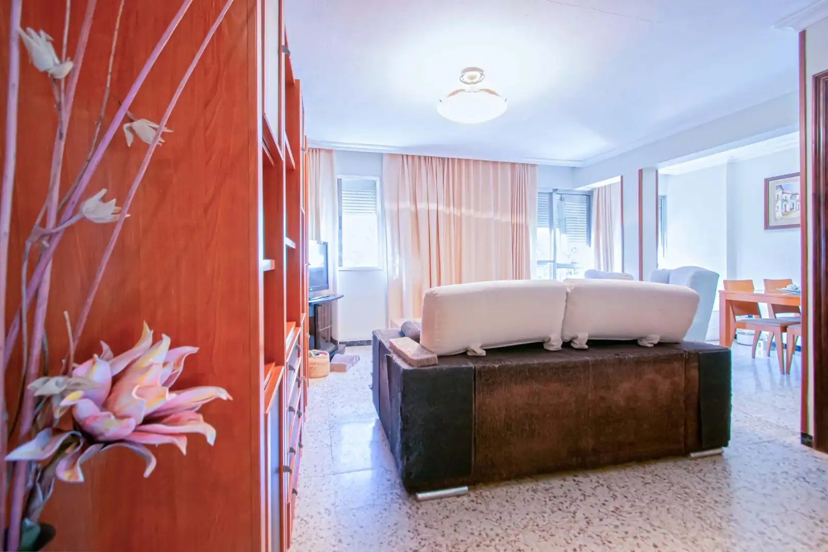 Bedroom of Flat for sale in  Sevilla Capital  with Air Conditioner