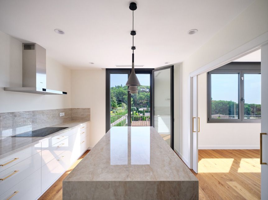 Kitchen of House or chalet for sale in Sant Vicenç de Montalt  with Air Conditioner, Heating and Private garden