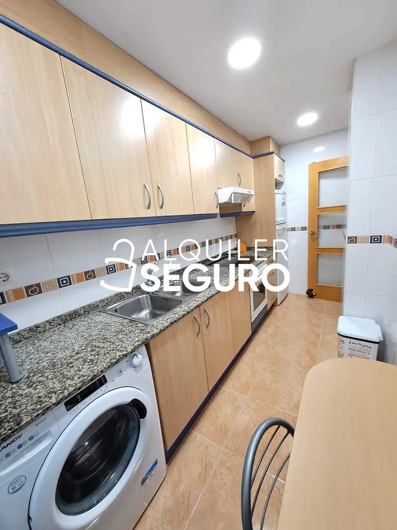 Cocina de Piso de alquiler en Nules con Aire acondicionado, Terraza y Piscina