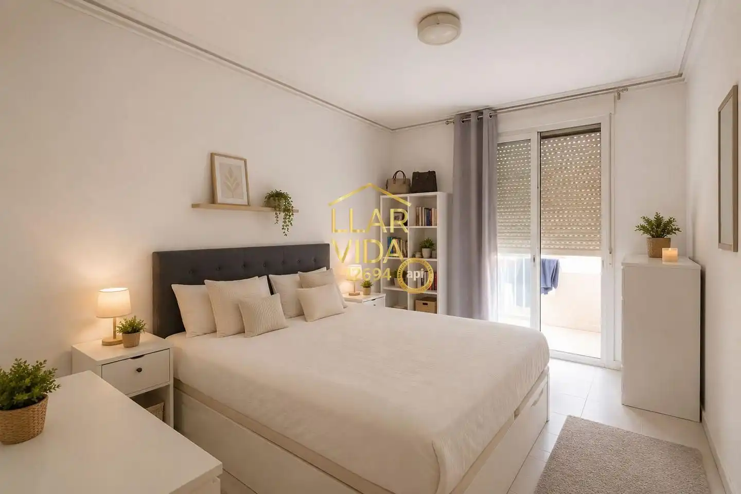 Bedroom of Flat for sale in Lleida  with Air Conditioner and Heating