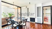 Dining room of Flat for sale in  Barcelona Capital  with Air Conditioner, Heating and Terrace