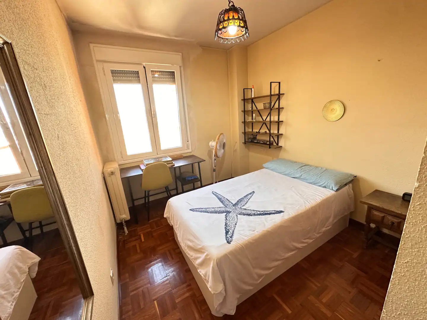 Schlafzimmer von Wohnung zum Verkauf in Cuenca mit Heizung, Parkett und Terrasse