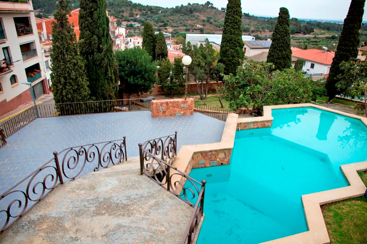 Swimming pool of Houses for sale in Riudecanyes  with Private garden, Terrace and Swimming Pool