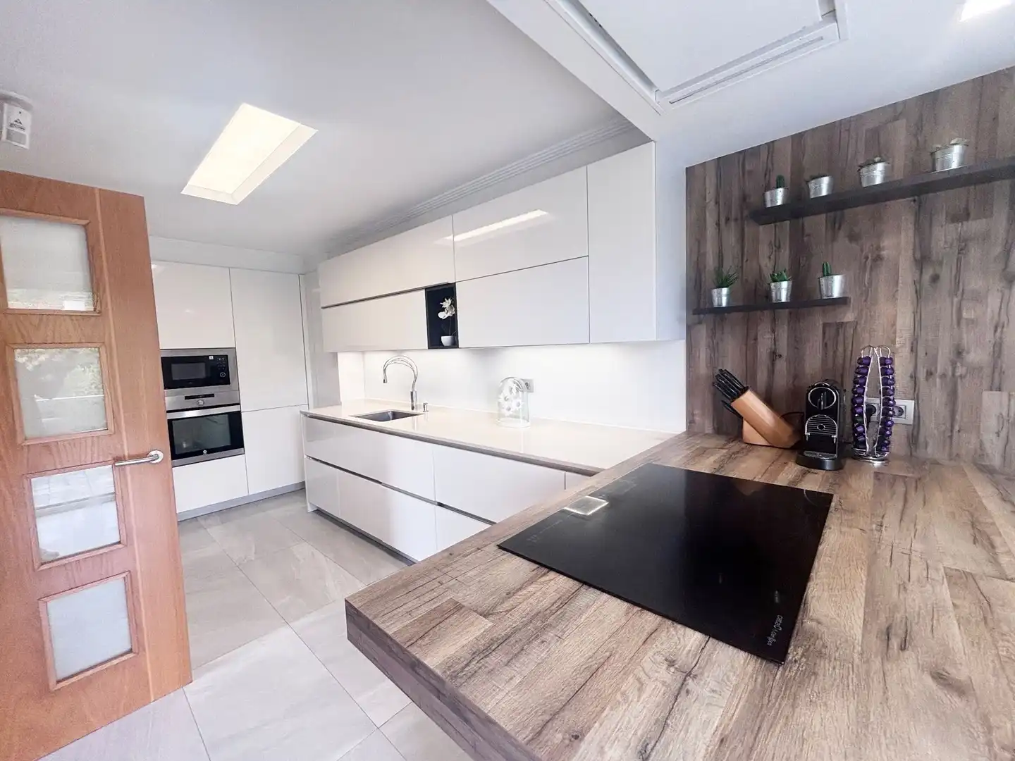 Cocina de Casa o chalet en venta en Hondarribia con Calefacción, Jardín privado y Terraza