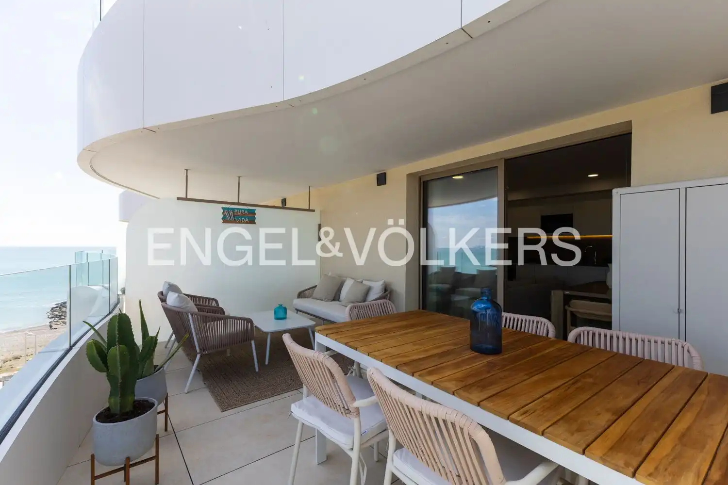 Terrace of Flat for rent in El Puig de Santa Maria  with Air Conditioner, Heating and Private garden
