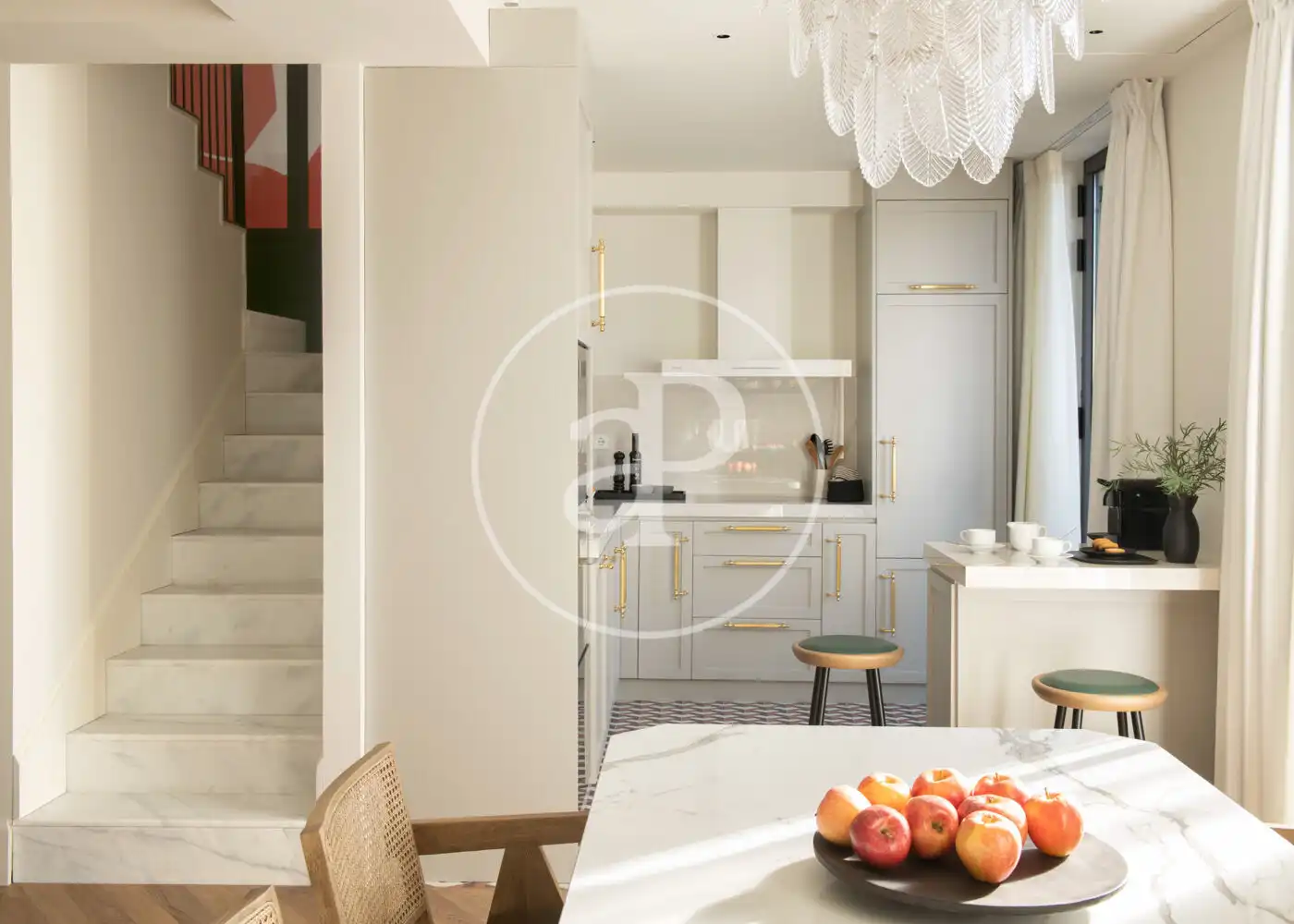 Kitchen of Houses for rent in Barcelona  with Air Conditioner, Heating and Terrace