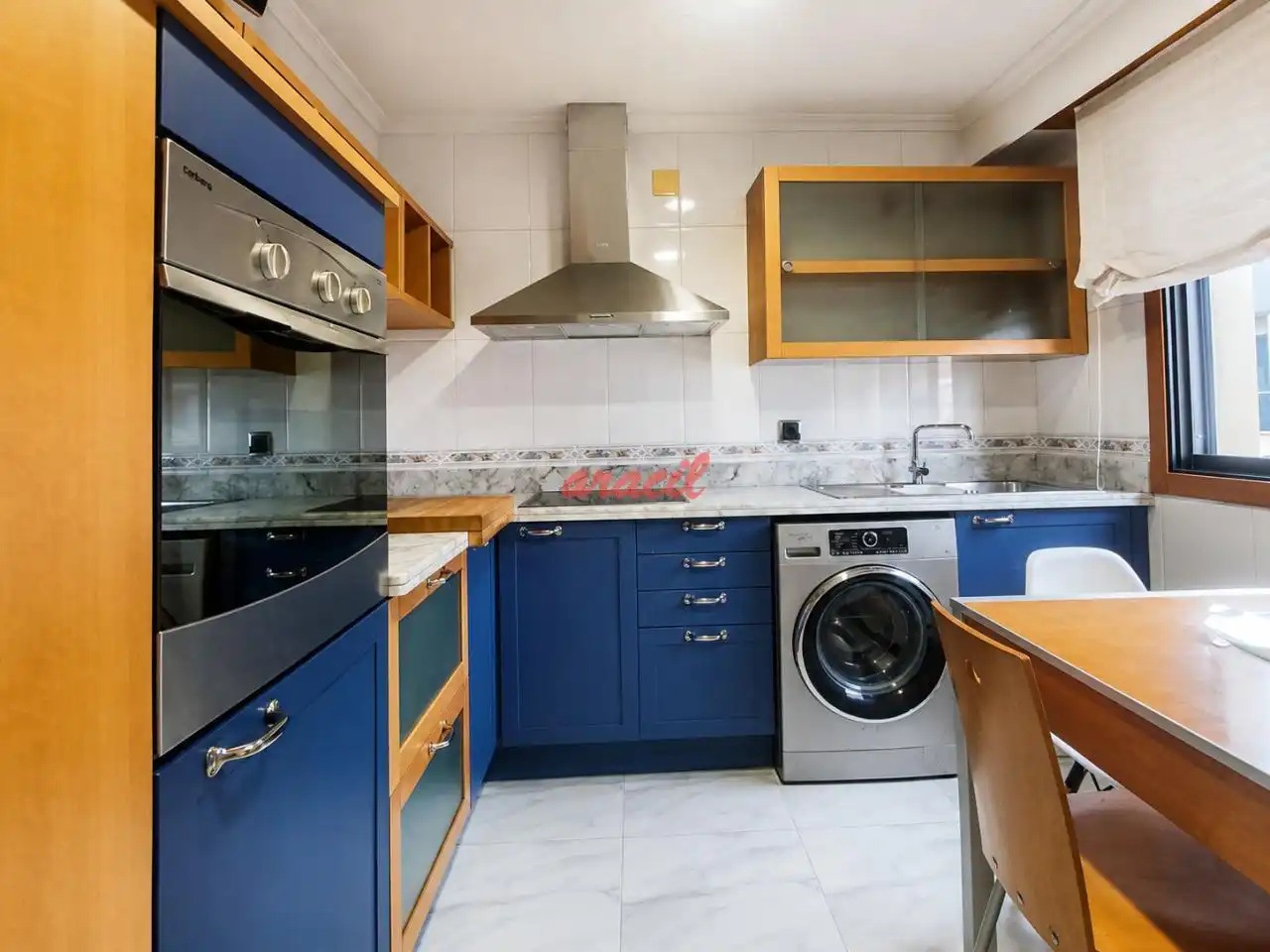 Kitchen of Duplexes for rent in Ourense Capital   with Heating and Furnished