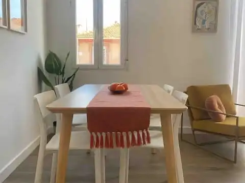 Dining room of Flat for rent in  Valencia Capital  with Air Conditioner