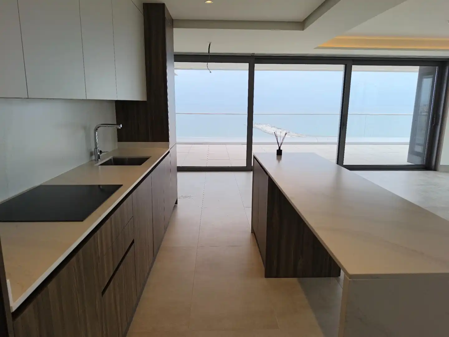 Küche von Wohnung zur Miete in Málaga mit Klimaanlage, Heizung und Terrasse