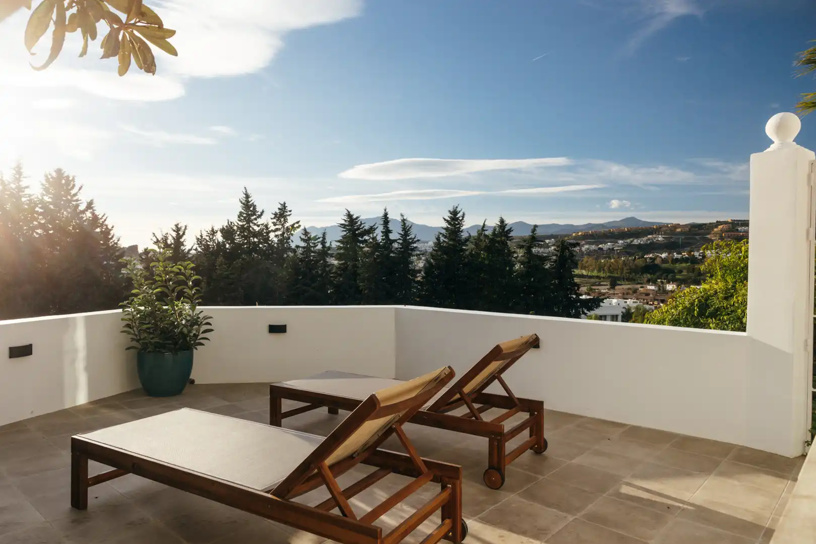 Terrassa de Casa adosada en venda en Estepona amb Aire condicionat, Jardí privat i Terrassa