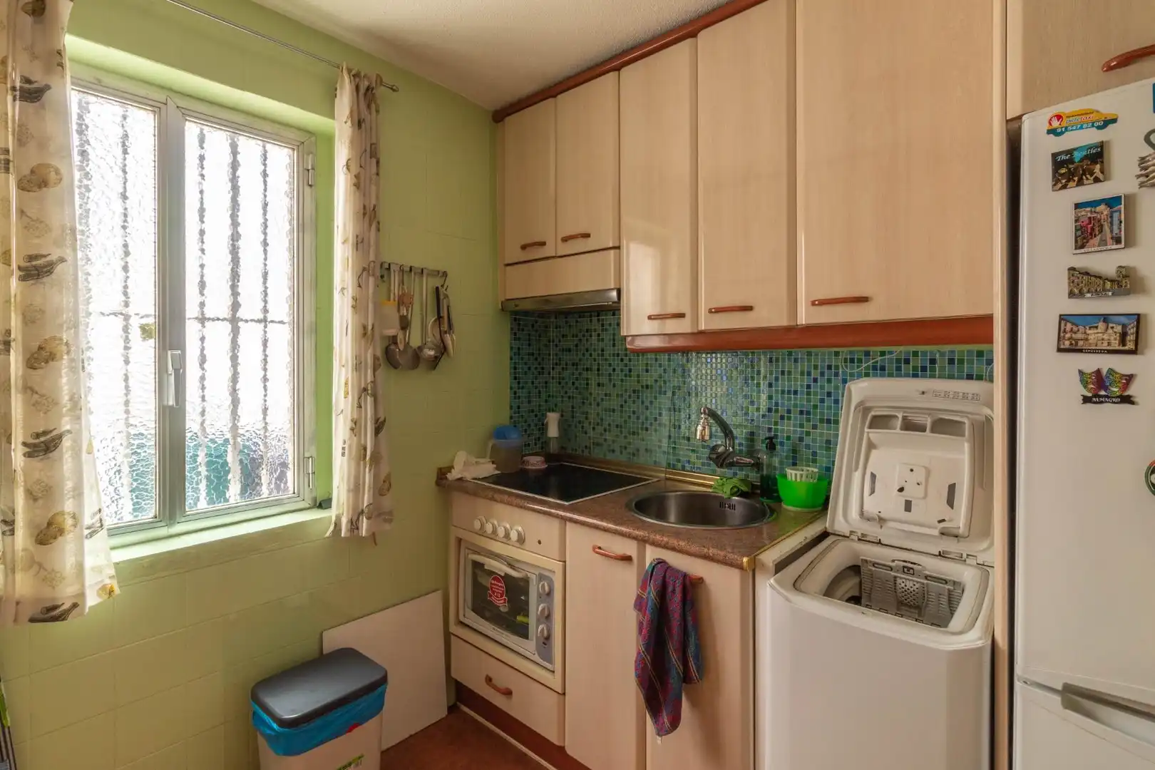 Kitchen of Flat for sale in  Madrid Capital  with Terrace