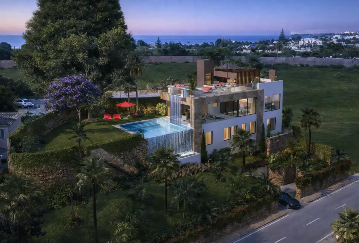 Exterior view of Residential for sale in Marbella