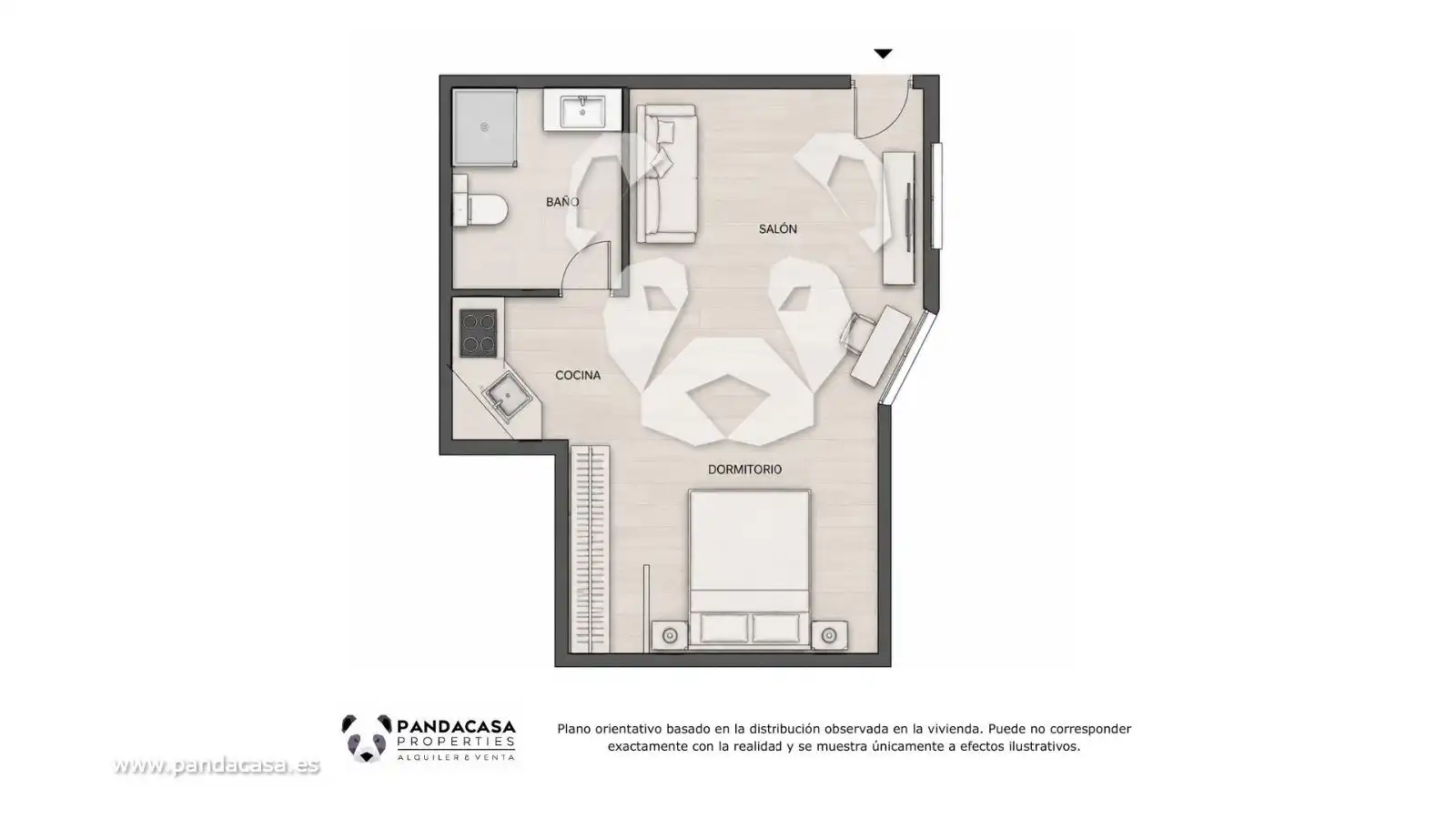 Piso de alquiler en Madrid con Aire acondicionado, Calefacción y Amueblado