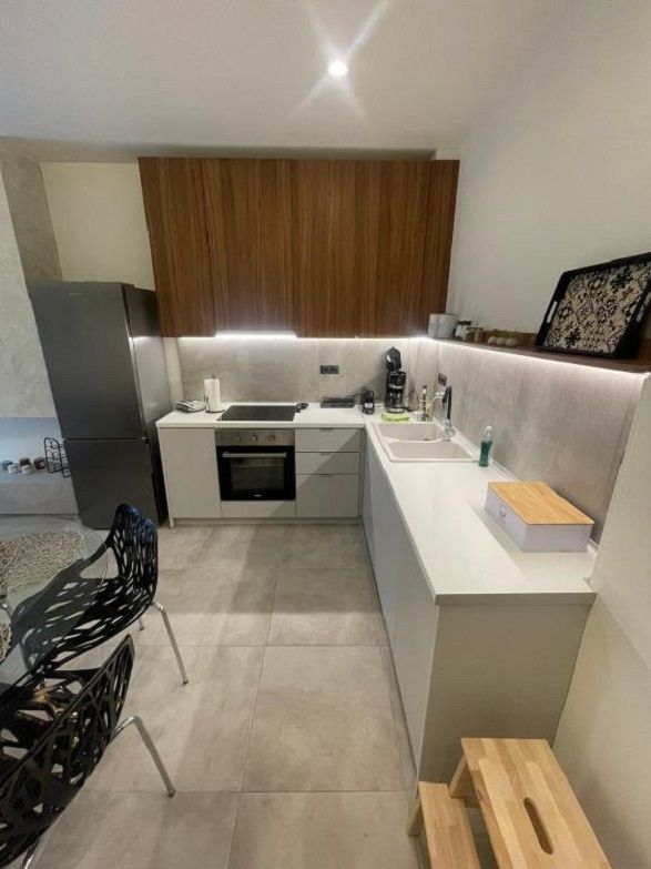 Kitchen of Flat to rent in Vigo   with Air Conditioner, Furnished and Pets allowed