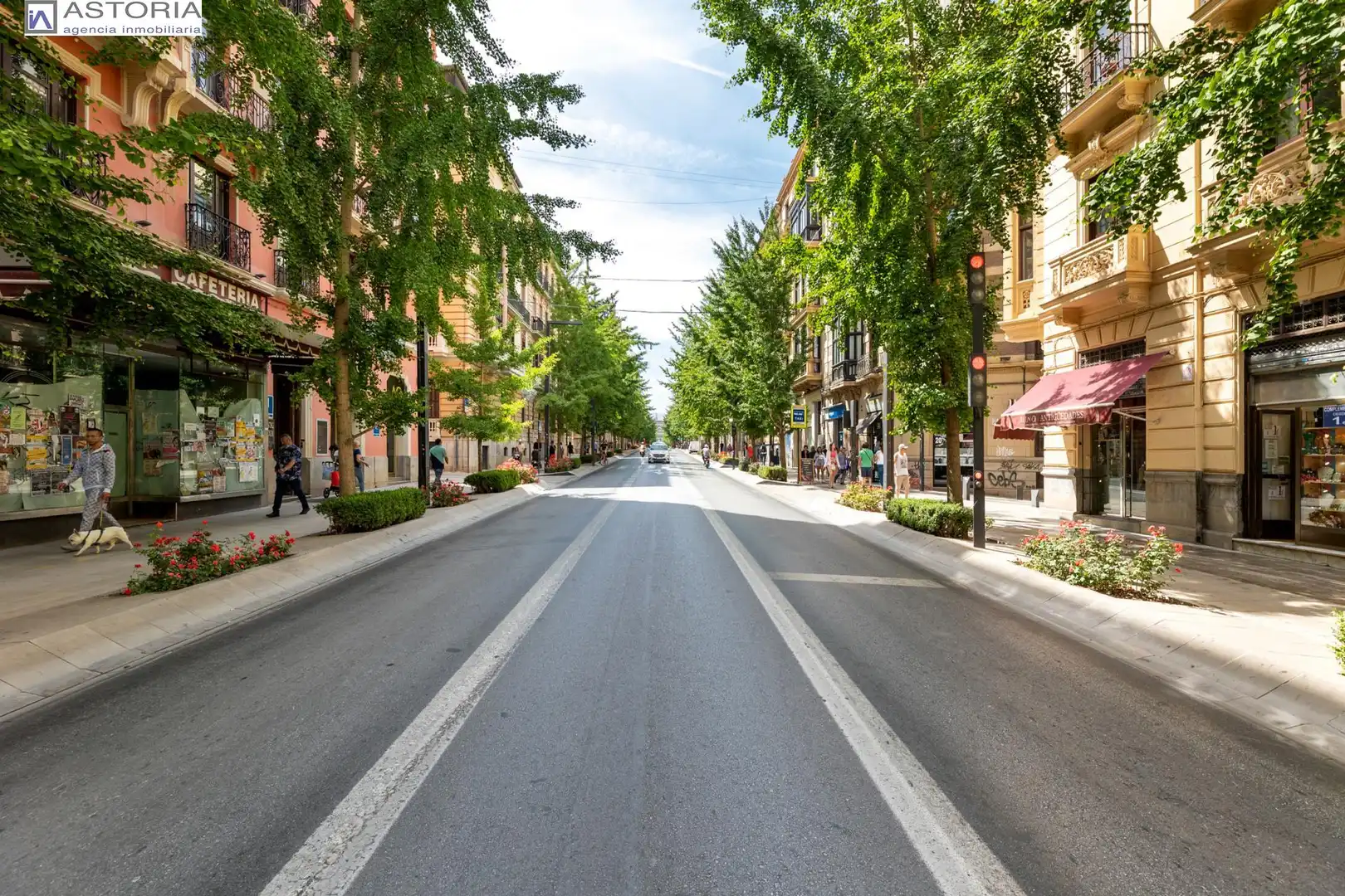 Vista exterior de Ático en venta en Granada con Balcón