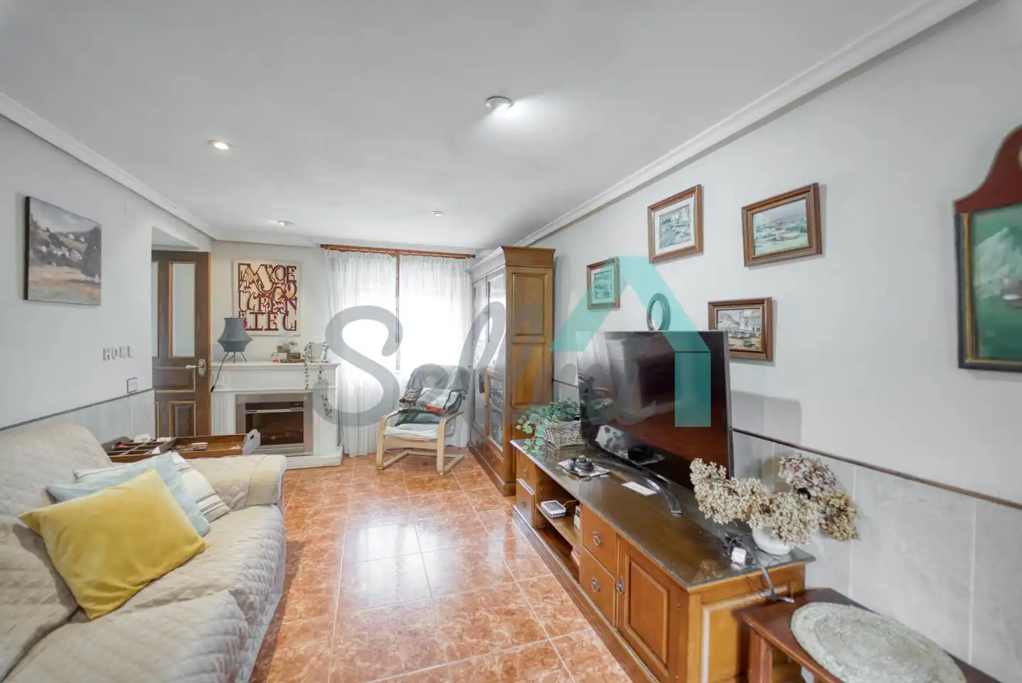 Sala de estar de Casa o chalet en venta en Castropol con Calefacción y Jardín privado