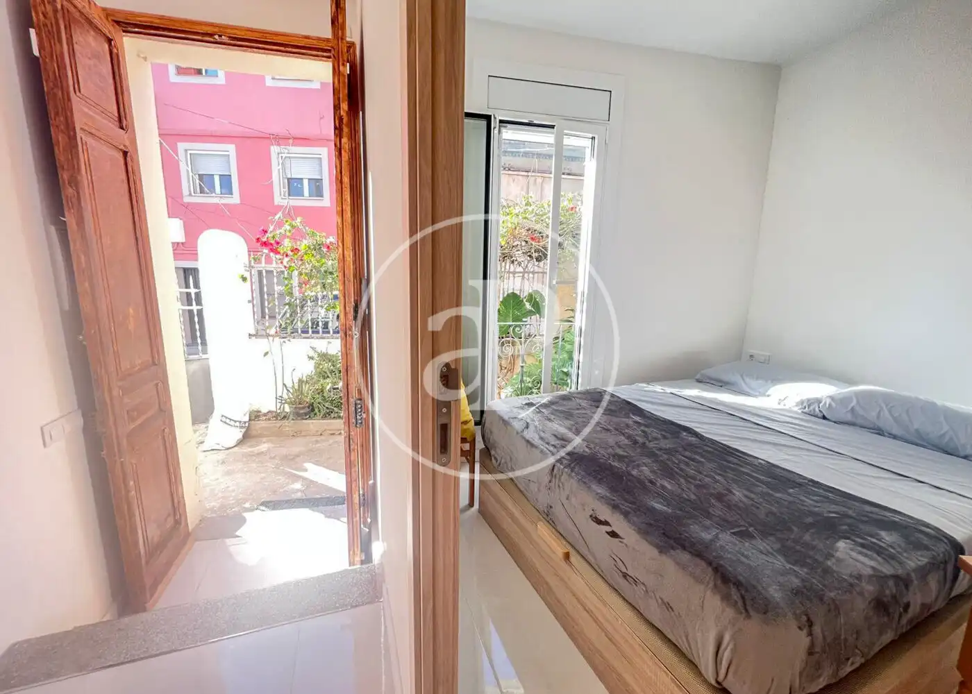 Bedroom of Houses for rent in Barcelona  with Air Conditioner, Heating and Terrace