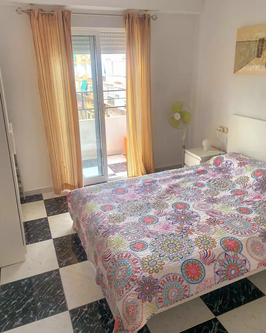 Bedroom of Flat for rent in Alicante / Alacant  with Air Conditioner, Terrace and Balcony