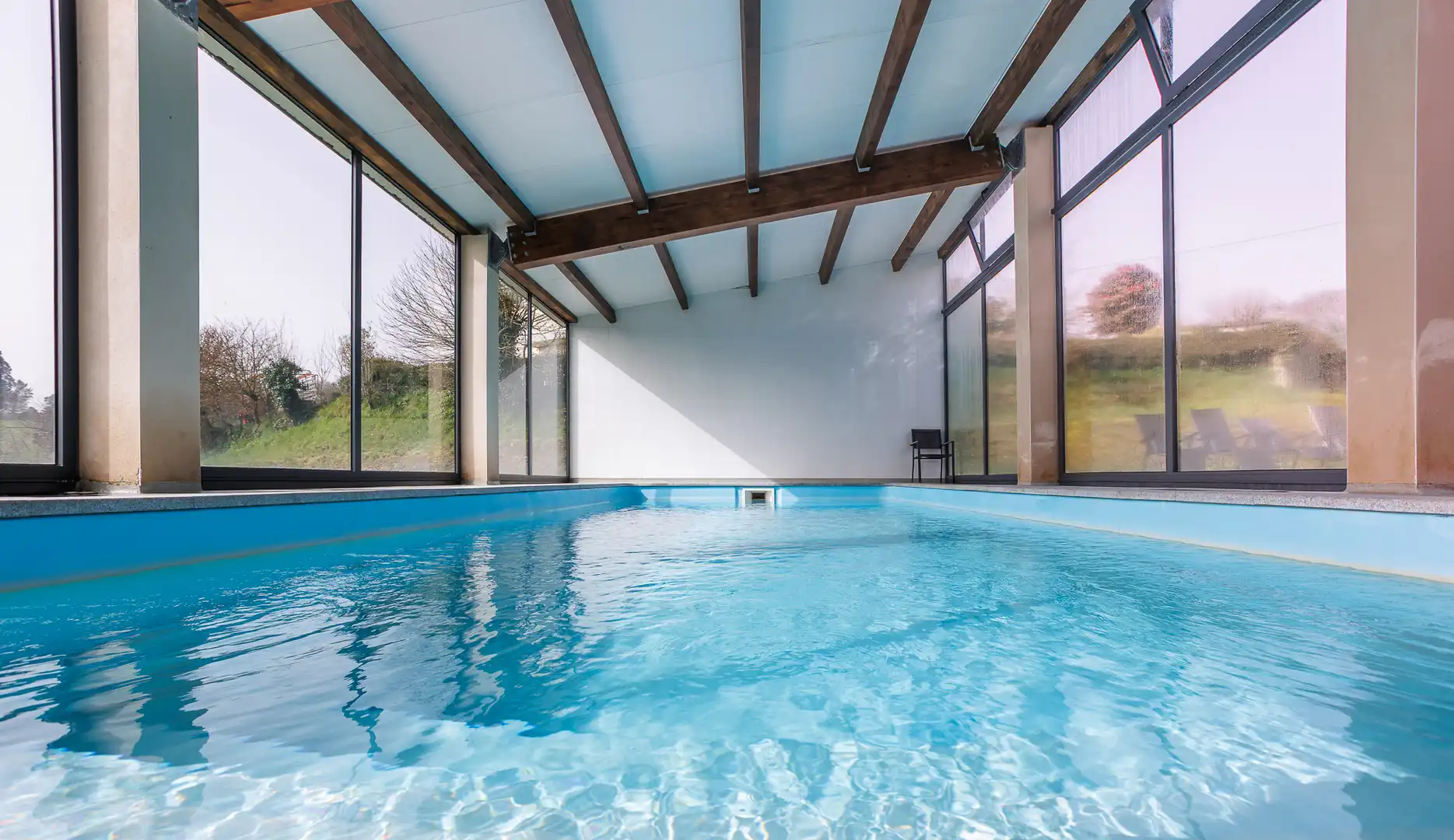 Swimming pool of Commercial properties for sale in Friol  with Furnished