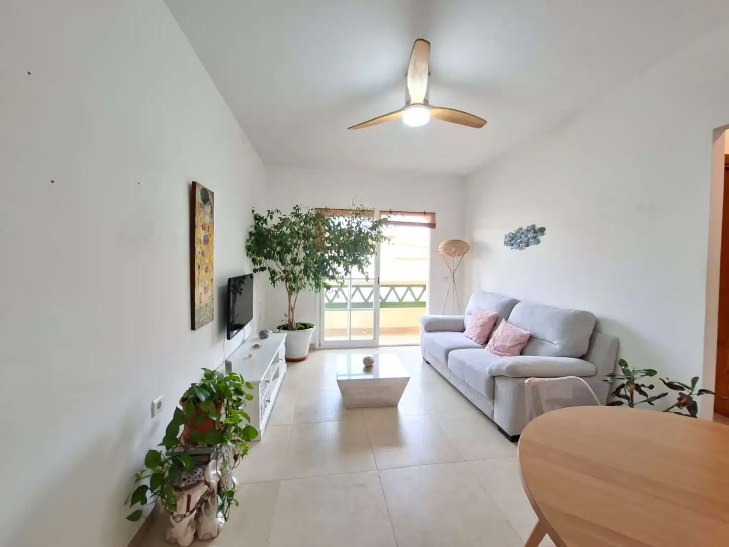 Living room of Flat for sale in Nerja  with Terrace