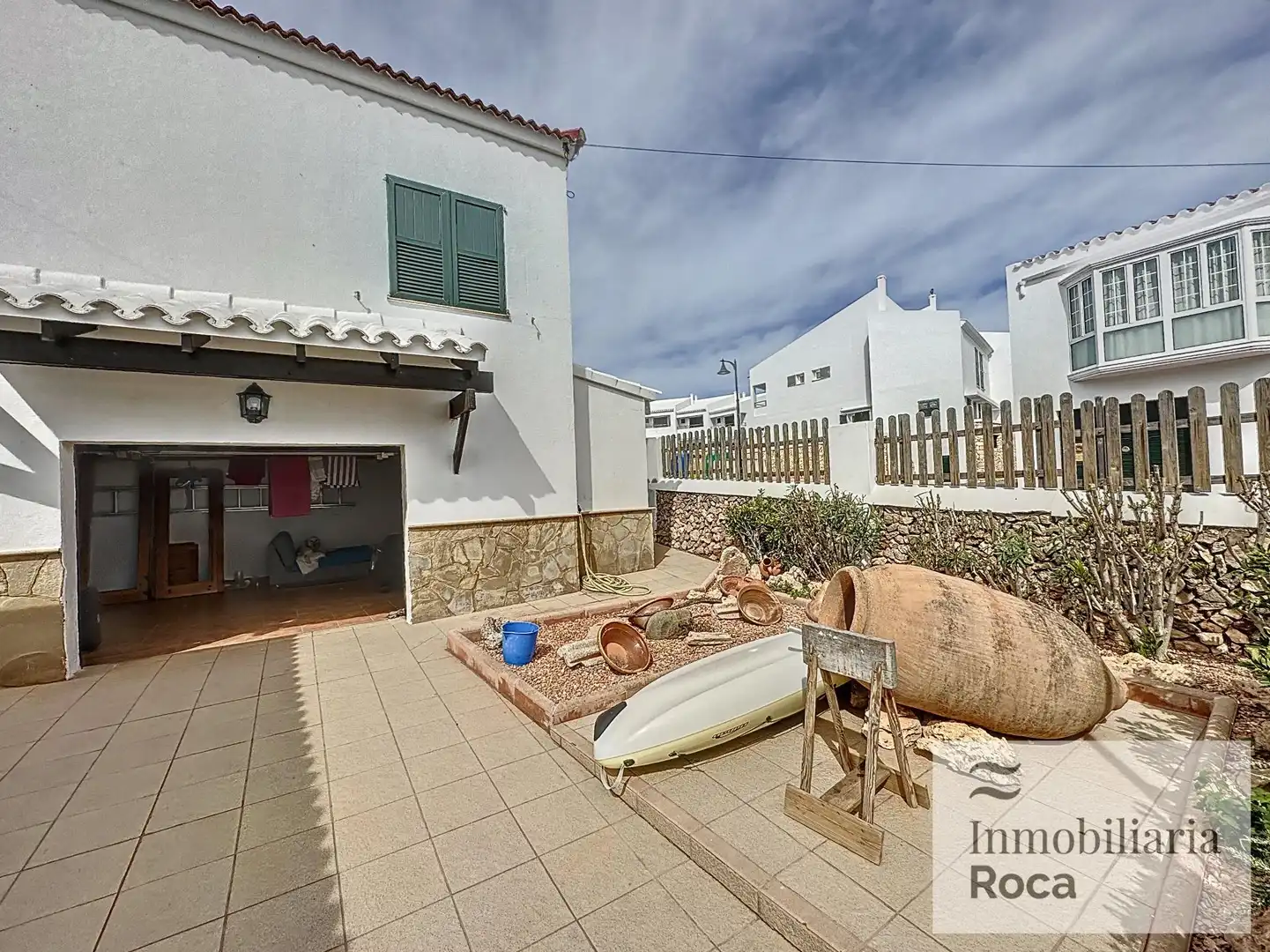 Exterior view of Houses for sale in Es Mercadal  with Air Conditioner, Heating and Private garden