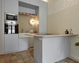 Kitchen of Apartment to rent in L'Hospitalet de Llobregat  with Air Conditioner, Furnished and Oven