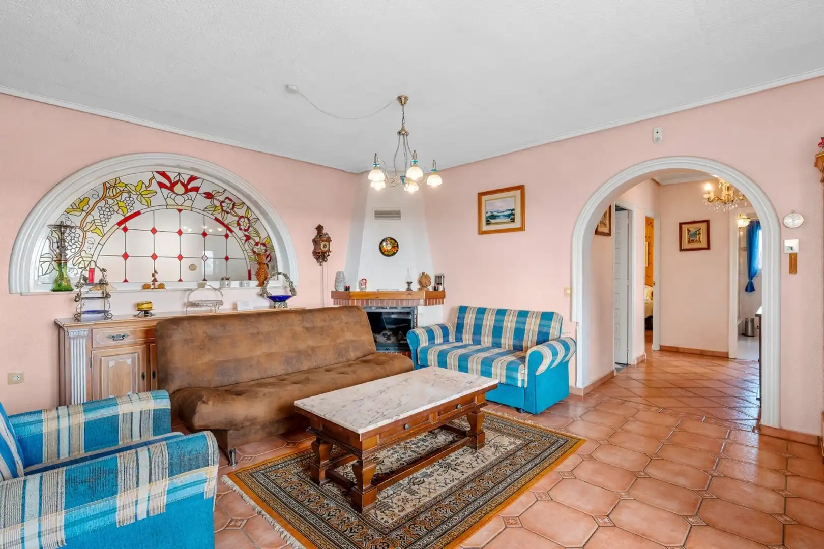 Sala d'estar de Casa o xalet en venda en Ciudad Quesada