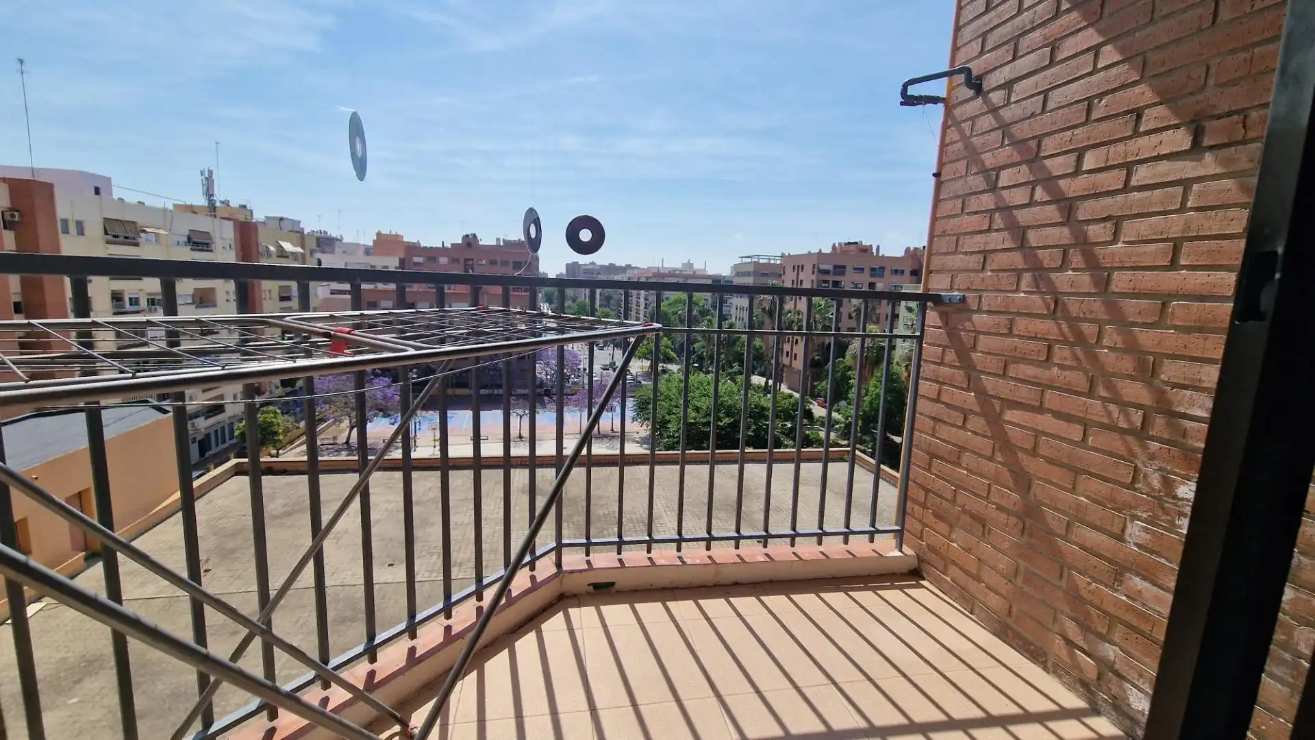 Balcony of Flat for rent in Sax  with Furnished and Balcony