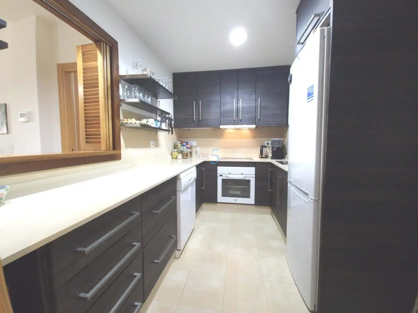 Kitchen of Flat for sale in Fuente Álamo de Murcia  with Air Conditioner, Heating and Terrace