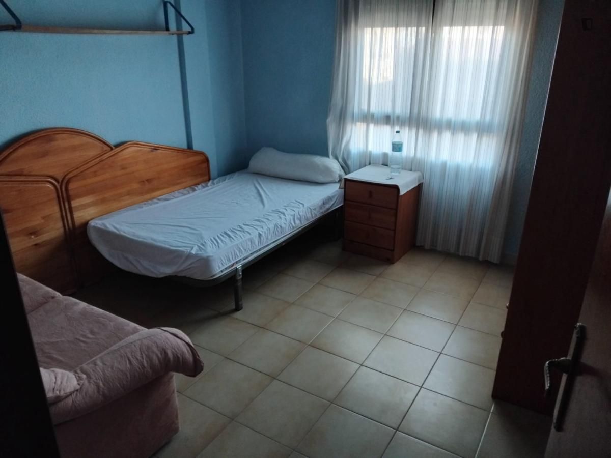 Bedroom of Apartment to share in Castellón de la Plana / Castelló de la Plana  with Furnished, Oven and Washing machine