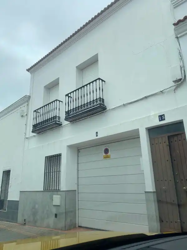 Exterior view of Houses for sale in Fuente de Cantos  with Air Conditioner, Heating and Terrace