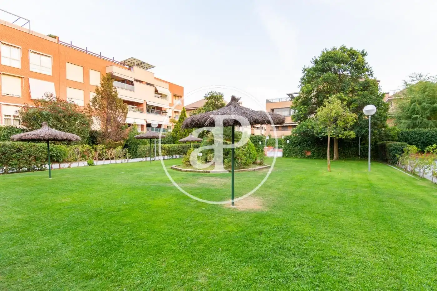 Garten von Wohnung zur Miete in Pozuelo de Alarcón mit Klimaanlage, Heizung und Privatgarten