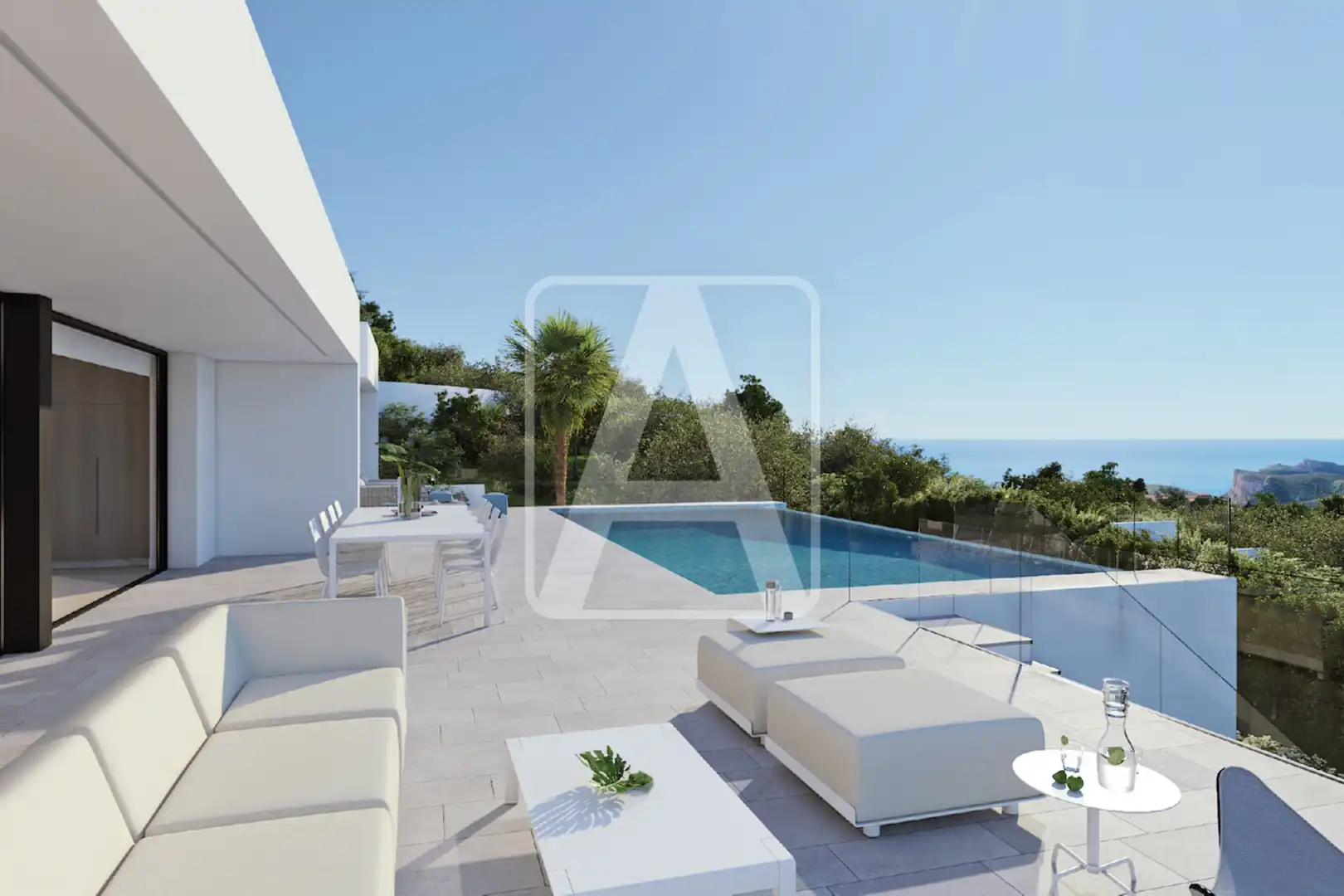 Chalet con piscina en venta en Cumbre del Sol, imagen 2