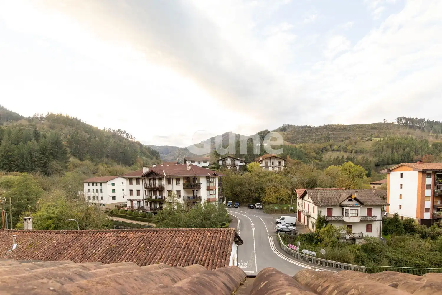 Vista exterior de Ático en venta en Ataun con Calefacción, Terraza y Trastero
