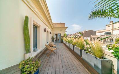 Terrace of Flat for sale in  Barcelona Capital  with Furnished