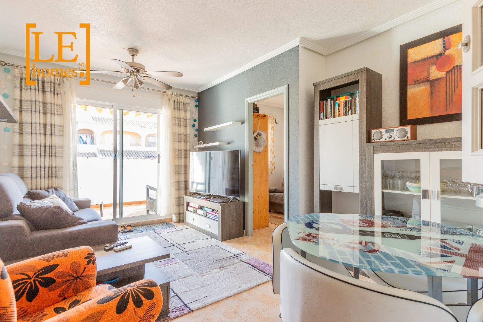 Living room of Attic for sale in Torrevieja  with Air Conditioner, Furnished and Oven