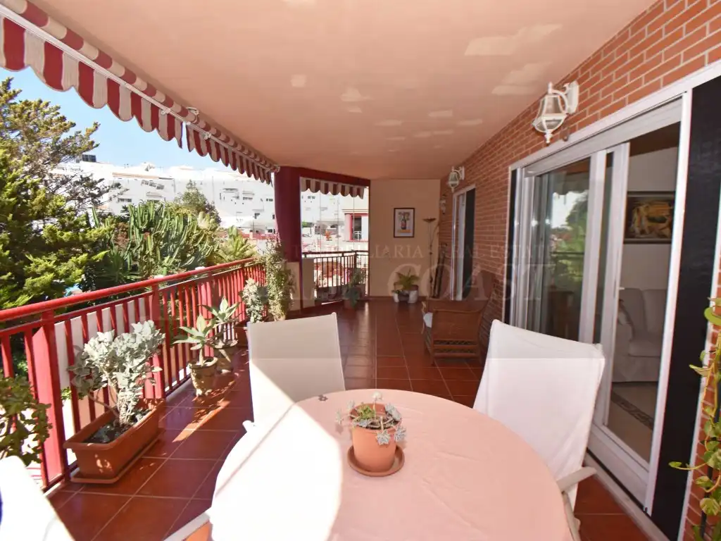 Terrace of Flat for sale in Fuengirola  with Air Conditioner, Private garden and Terrace