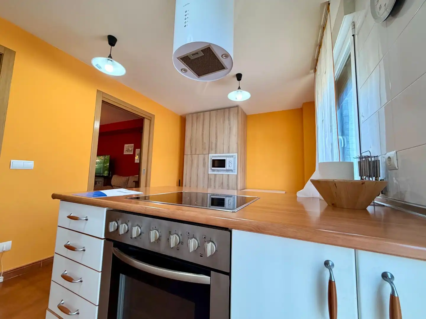 Cocina de Casa adosada en venta en Valdorros con Calefacción, Jardín privado y Terraza