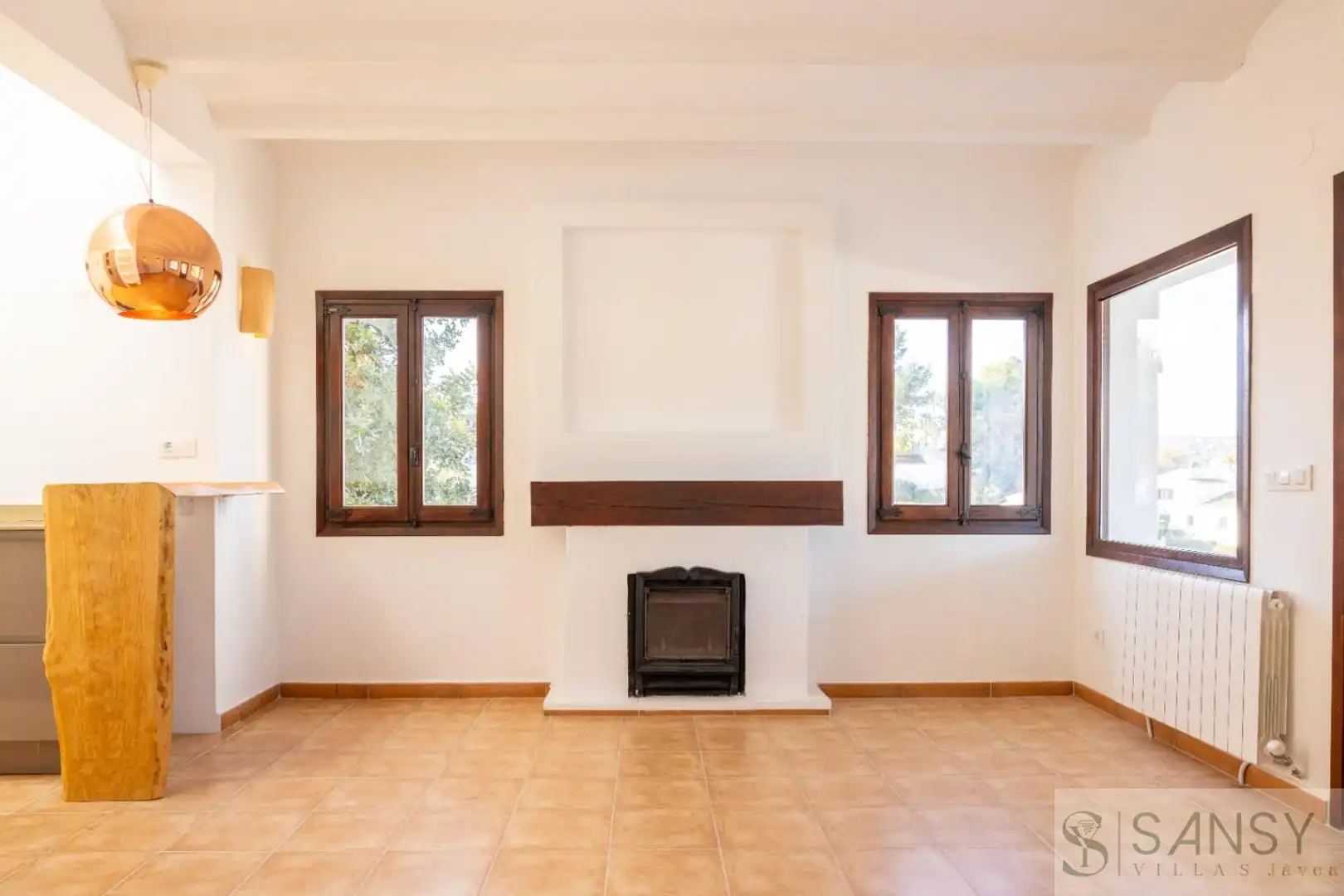 Sala d'estar de Casa o xalet en venda en Jávea / Xàbia amb Aire condicionat, Terrassa i Piscina